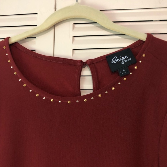 Beige by ECI Top NWOT - Picture 2 of 6